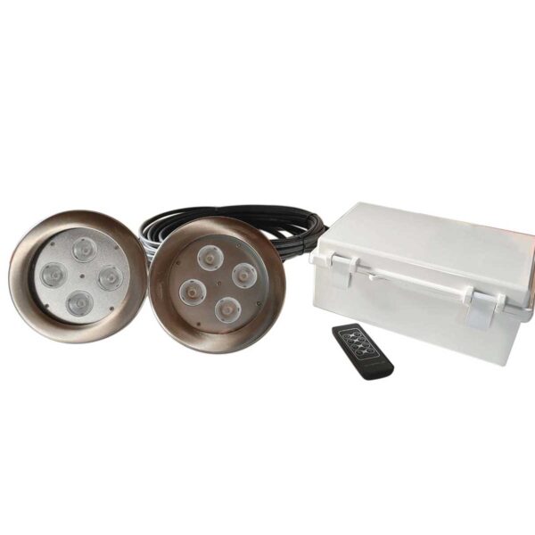 PondSelect Universal 24 Watt Color Changing Fountain Lighting Kit - 2, 3, & 4 Sets