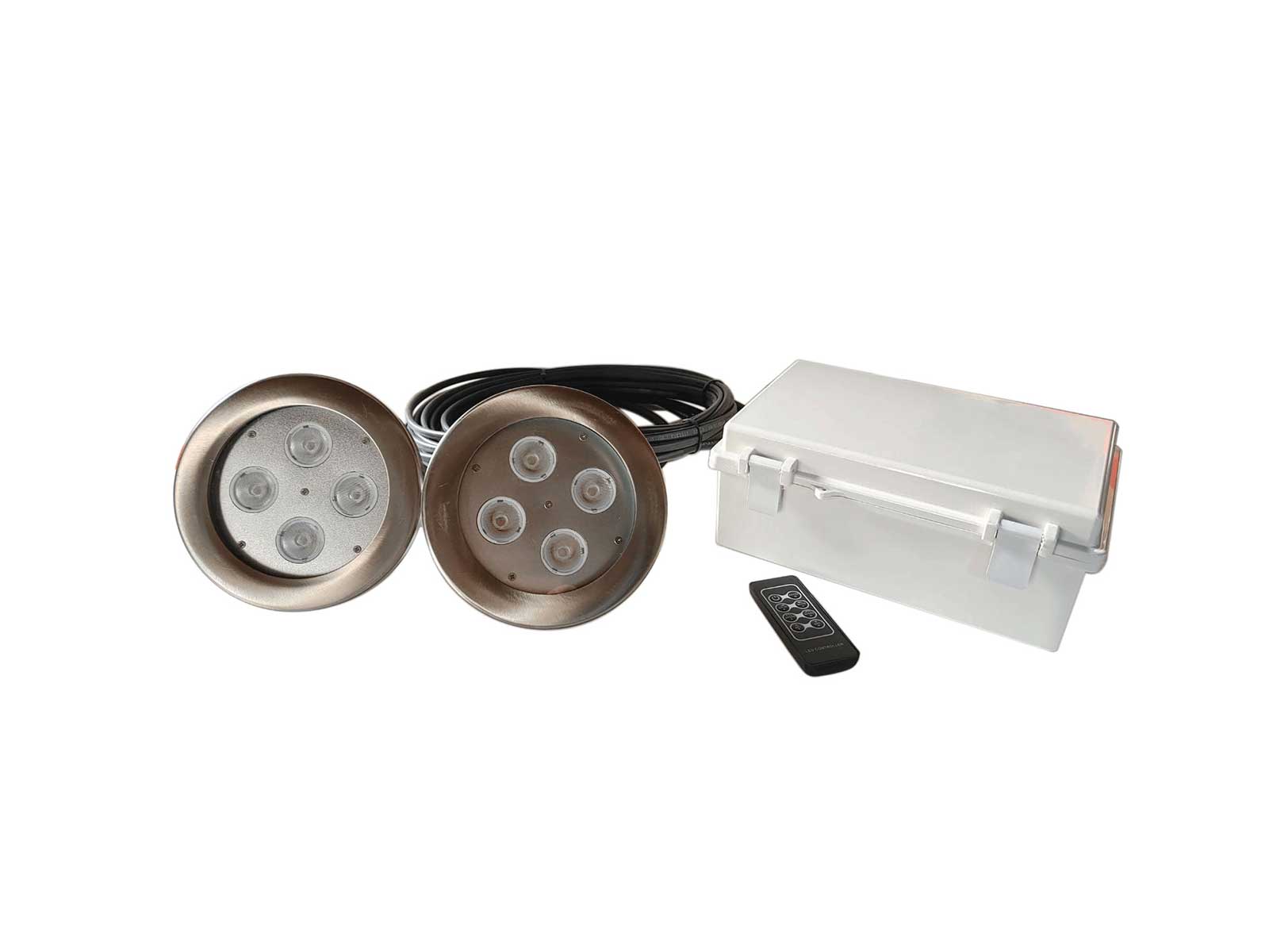 PondSelect Universal 24 Watt Color Changing Fountain Lighting Kit - 2, 3, & 4 Sets