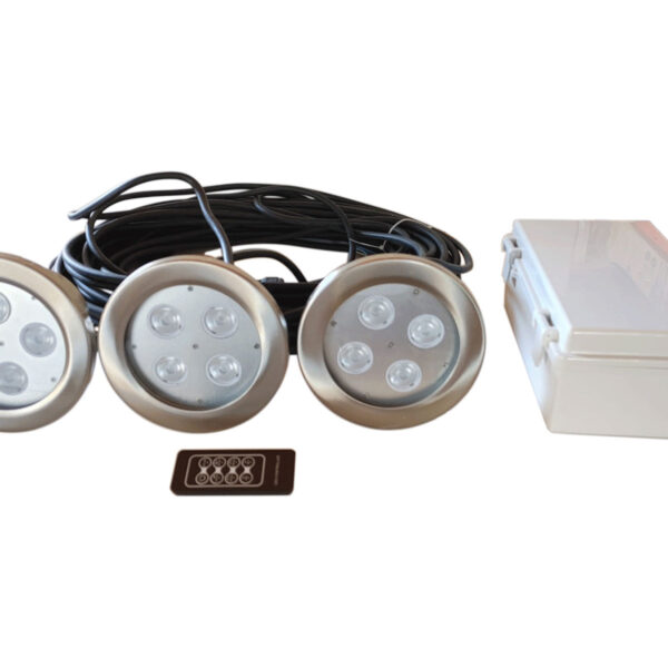 PondSelect Universal 24 Watt Color Changing Fountain Lighting Kit - 2, 3, & 4 Sets - Image 3