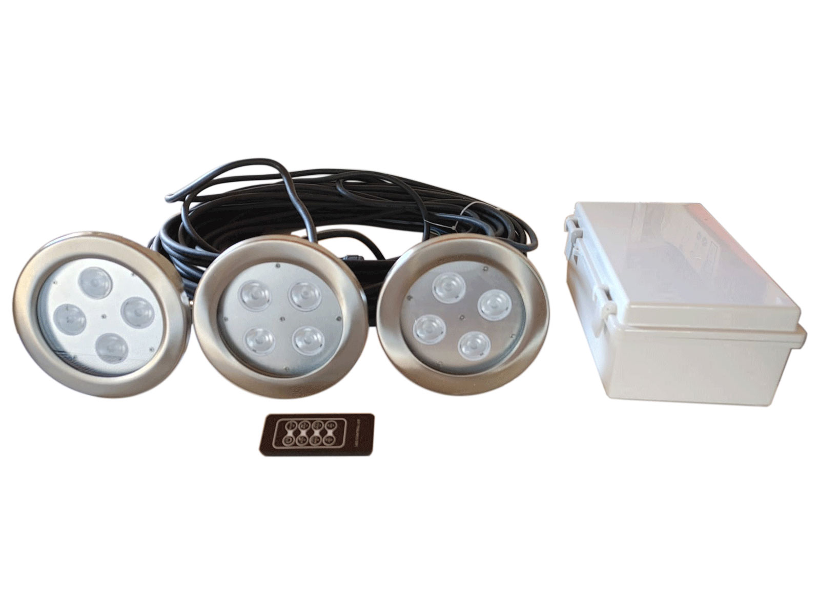 PondSelect Universal 24 Watt Color Changing Fountain Lighting Kit - 2, 3, & 4 Sets - Image 3