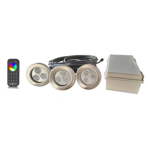 PondSelect Universal 9 Watt Color Changing Fountain Lighting Kit - 2, 3, & 4 Sets - Image 4