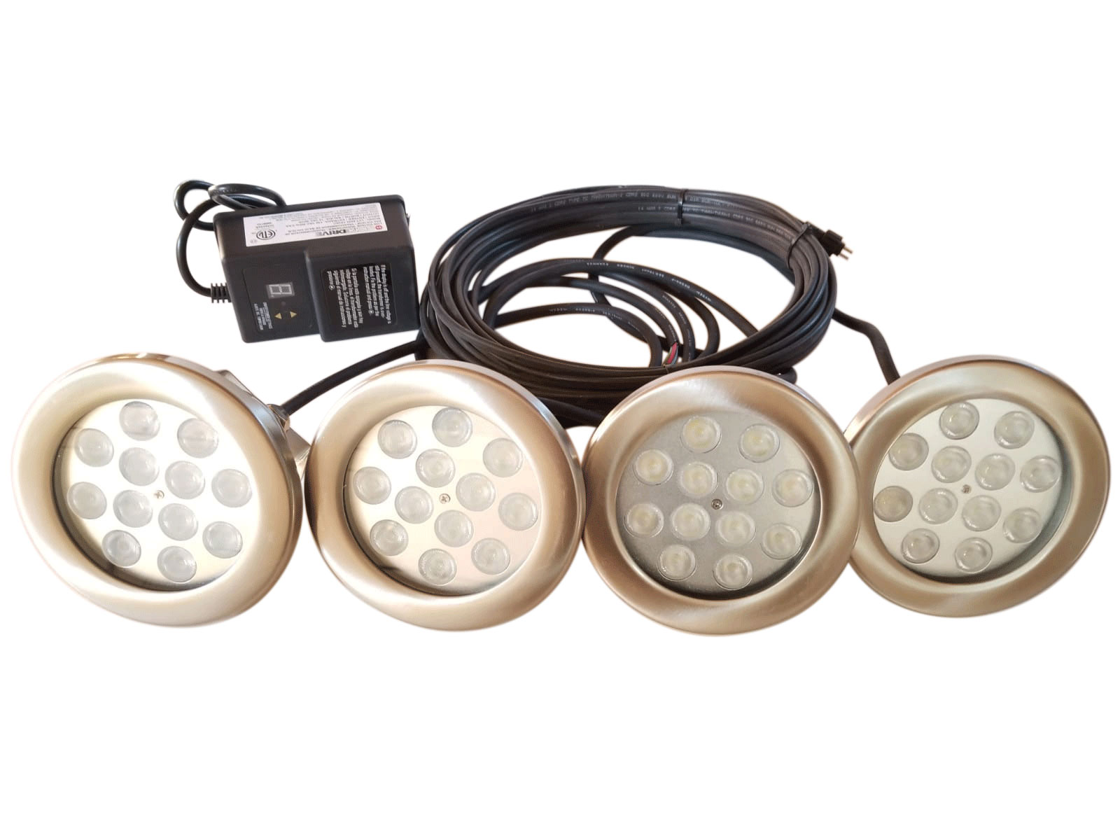 PondSelect Universal 12 Watt White Fountain Lighting Kit - 2, 3, & 4 Sets - Image 4