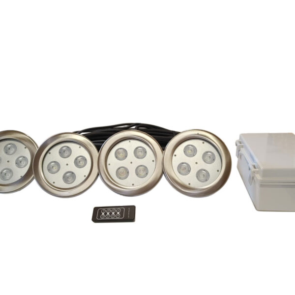 PondSelect Universal 24 Watt Color Changing Fountain Lighting Kit - 2, 3, & 4 Sets - Image 4