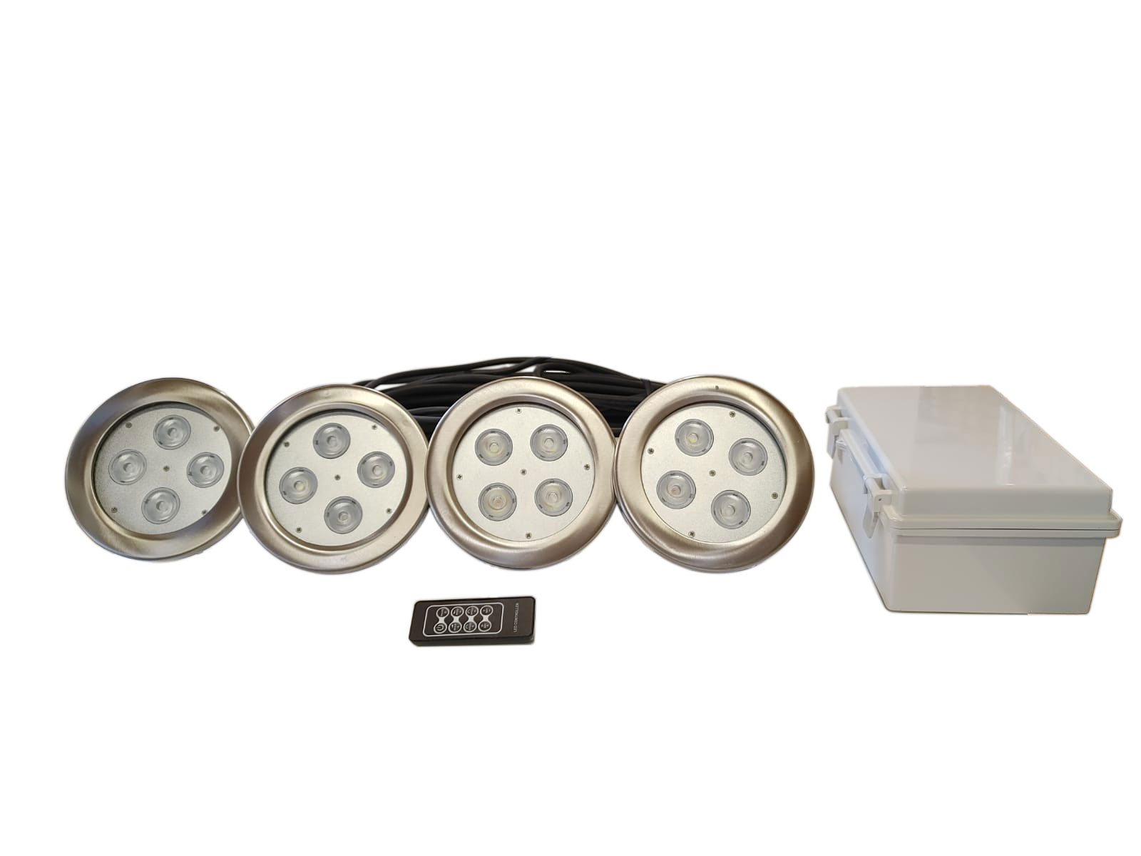 PondSelect Universal 24 Watt Color Changing Fountain Lighting Kit - 2, 3, & 4 Sets - Image 4