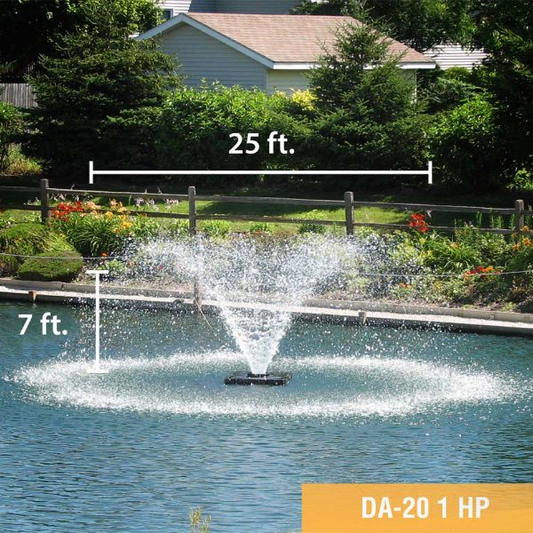 Scott Aerator DA-20 1 HP Decorative Pond Aerator - 115V or 230V - Image 5