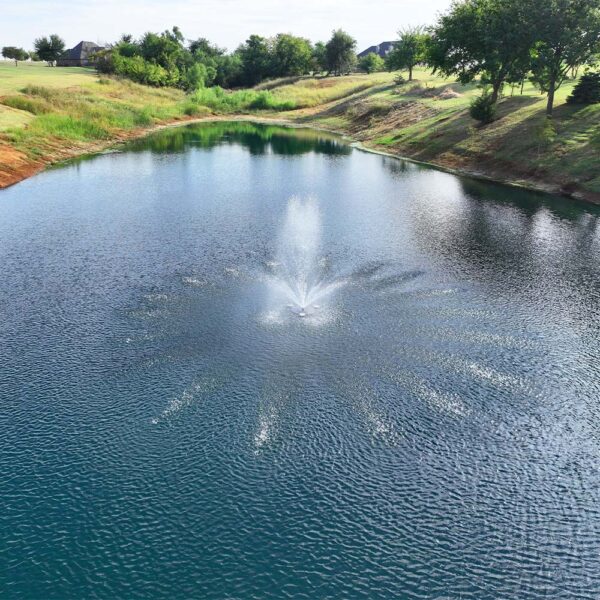 PondSelect Stainless Steel 1/2 HP Pro Series Lake Fountain, 5 Spray Patterns
