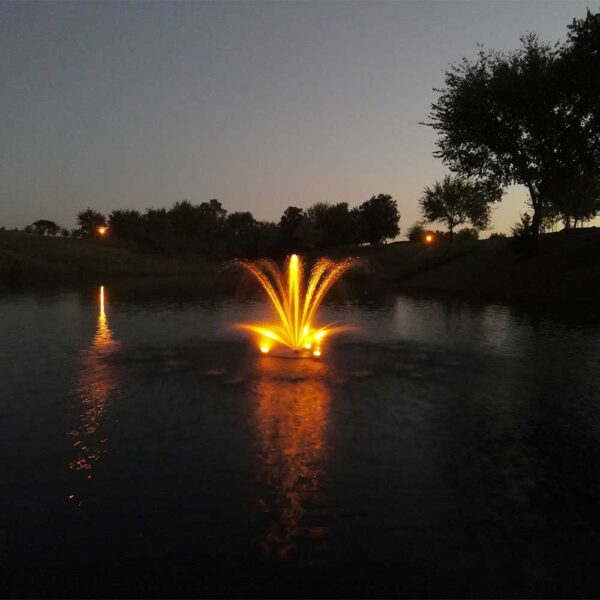 PondSelect 1/3 HP Small Pond Fountain, 5 Spray Patterns - Image 2