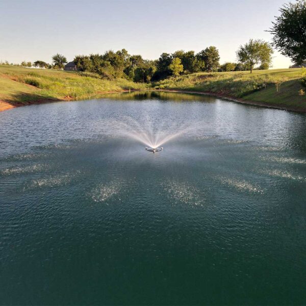 PondSelect Classic Series 1/2 HP Pond Fountain, 5 Spray Patterns - Image 4