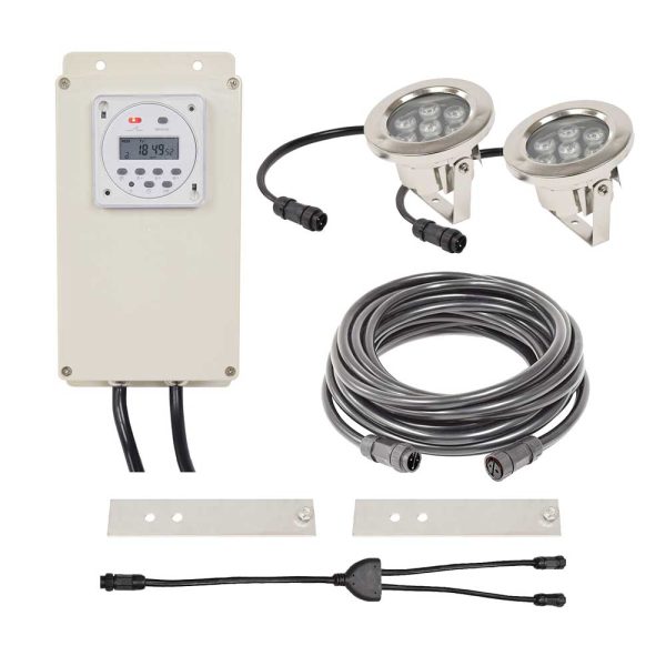 EasyPro Warm White Fountain Light Kit - 2, 3, 4, & 6 Sets
