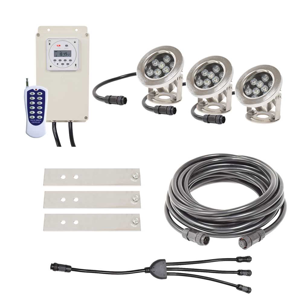 EasyPro Color Changing Fountain Light Kit - 2, 3, 4, & 6 Sets - Image 8