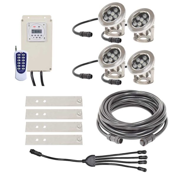 EasyPro Color Changing Fountain Light Kit - 2, 3, 4, & 6 Sets - Image 9