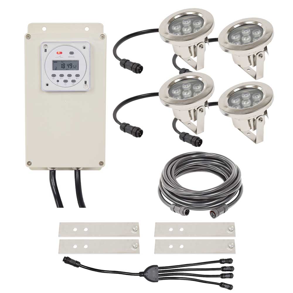 EasyPro Warm White Fountain Light Kit - 2, 3, 4, & 6 Sets - Image 7