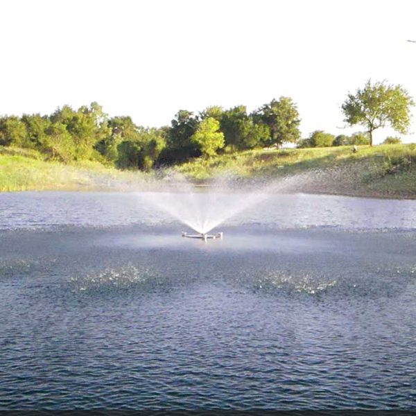 PondSelect Classic Series 1.5 HP Pond Fountain, 5 Spray Patterns - Image 4