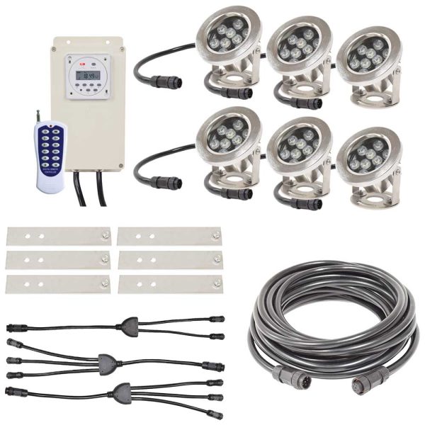 EasyPro Color Changing Fountain Light Kit - 2, 3, 4, & 6 Sets - Image 10